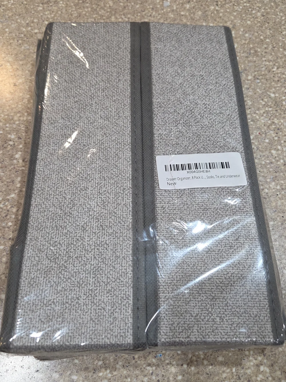 Foldable Fabric Drawer Organizer - Gray